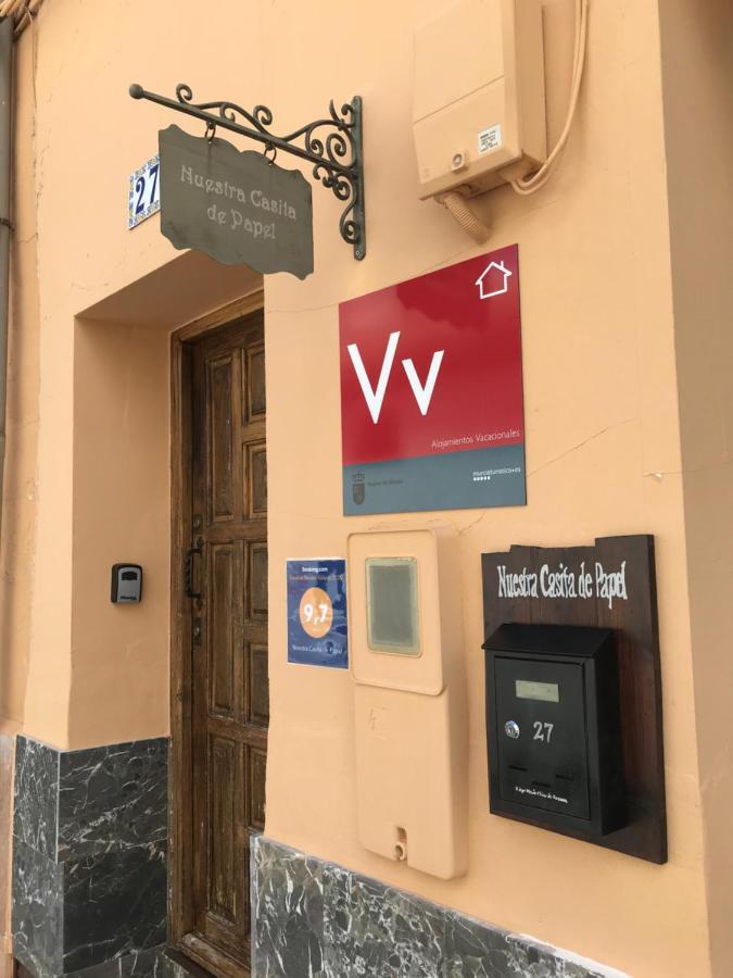 Apartamento Nuestra Casita de Papel Cehegín Exterior foto